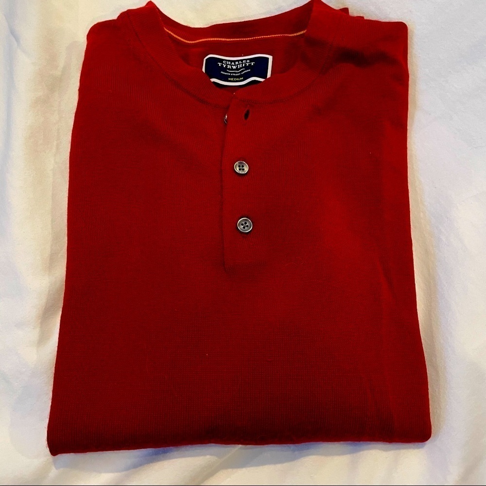 Charles Tyrwhitt Merino Sweater Henley